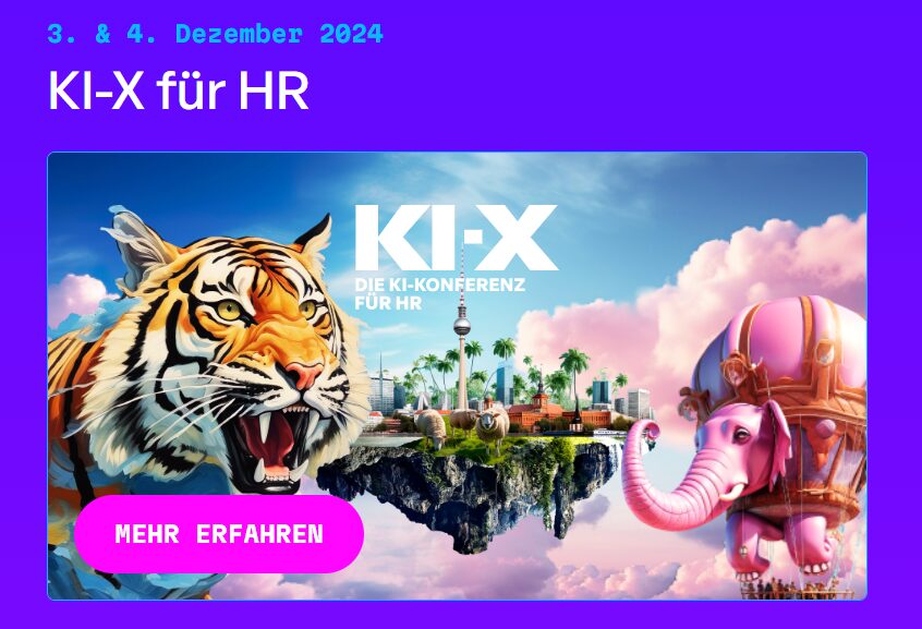 KI-X fuer HR im Dezember 2024 in Berlin