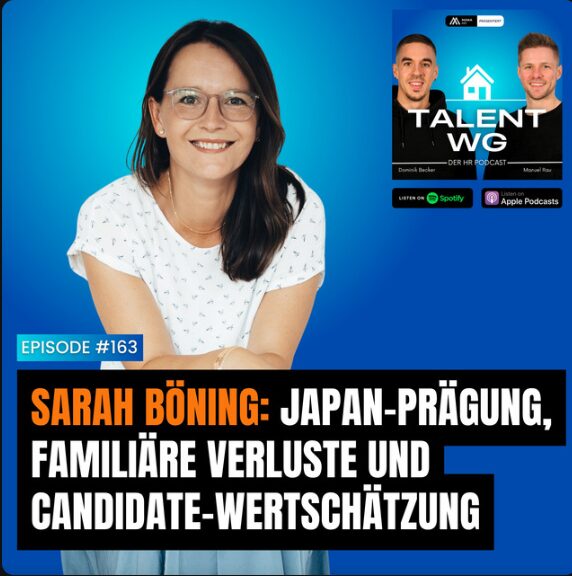 podcast cover-sarah boening zu Gast bei talent wg